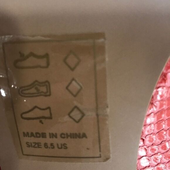 Leather and Suede High Heel Shoes‎ - Picture 4 of 7